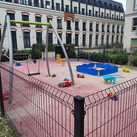 Apartament Targowa Lodź Bagian luar foto